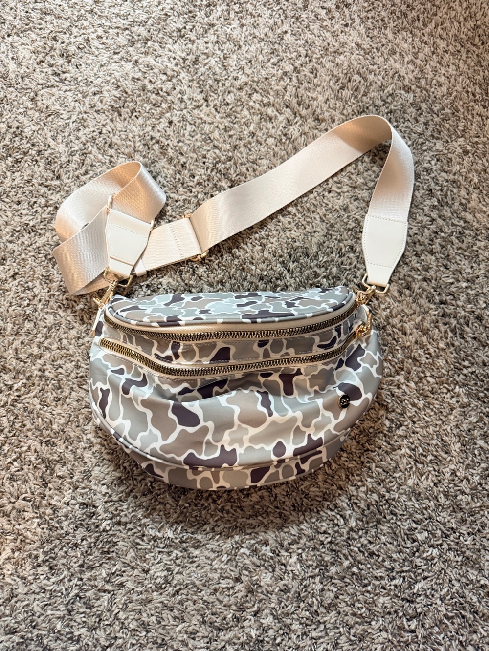 Gold blush bum bag